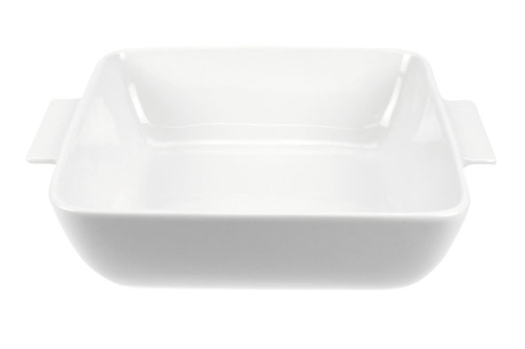 Orinoco Plat à gratin porcelaine 20x20x6cmh